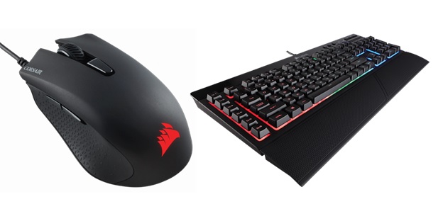 Corsair K55 e Harpoon RGB